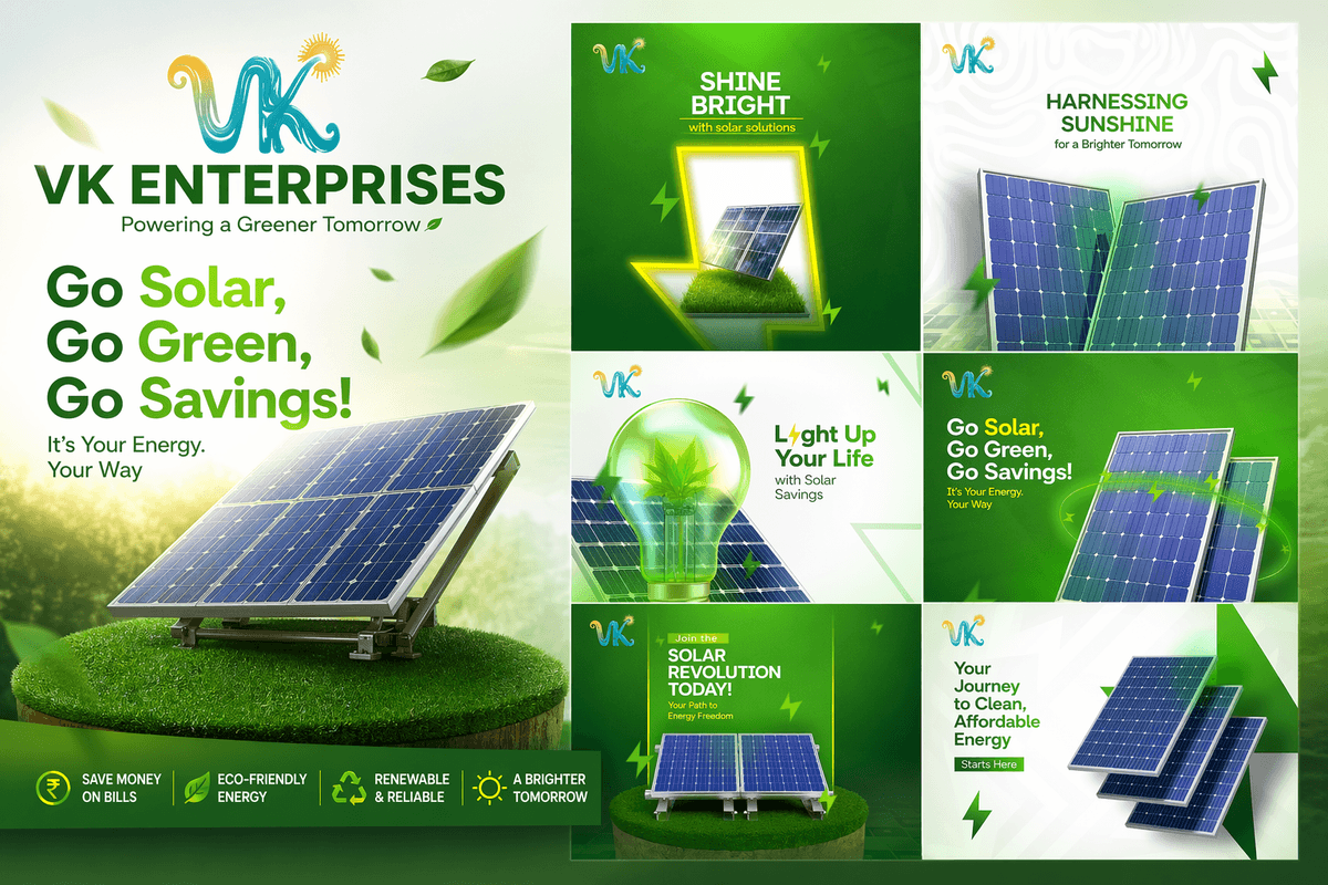 The diverse engineering team of VK Enterprises, a leading solar company in Uttar Pradesh.